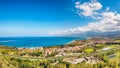 Breathtaking panoramic view on the the Olivieri city