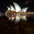 Sydney Opera House at Night: A Stunning Reflection
