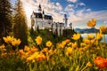 Golden Hour Majesty: Neuschwanstein Castle in Bavaria