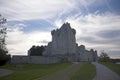 Breathtaking scenery of the Ross Castle located in Killarney National Park, Ireland Royalty Free Stock Photo