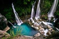 Breathtaking shot of the Saut du Loup waterfalls captured in France