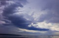 Breathtaking shot of the breathtaking scenery of white clouds in the sky