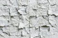 Breathtaking snapshot white empty rough torn and crumpled poster texture background Royalty Free Stock Photo