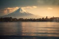 Volcan Osorno From The Lake Llanquihue Royalty Free Stock Photo