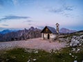 Capella degli Alpini, Dolomites, Italy