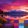 Breathtaking Sunset with Dreamlike Colors