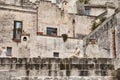 Breathtaking view of the ancient town of Matera, southern Italy. Royalty Free Stock Photo