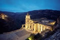 Breathtaking view of the ancient town of Matera, southern Italy. Royalty Free Stock Photo