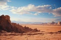 Breathtaking view of the Atacama Desert in Latin