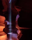 Breathtaking view of magical Antelope Canyon in Lechee, Arizona