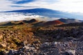 Breathtaking view of Mauna Loa volcano on the Big Island of Hawaii. Royalty Free Stock Photo