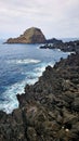 Madeira's Natural Marvel: Porto Moniz's Clear Blue Waters Amidst Volcanic Rocks