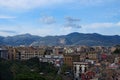 Breathtaking view of residential buildings from the roof of Palermo Cathedral. Palermo. Sicily