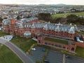 Breathtaking view of Slieve Donard Hotel in Newcastle Country Down at sunset