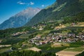 Breathtaking view of Tirolo, South Tyrol, Italy. Royalty Free Stock Photo