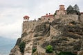 Breathtaking view to Monastery of Varlaam, Meteora, Kalabaka, Greece