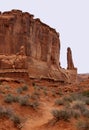 Breathtaking View of Tower of Babel and Argon Tower in Arches National Park