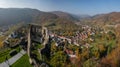 Ruin Senftenberg near Krems, Austria Royalty Free Stock Photo