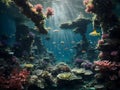 A breathtaking view of an underwater world