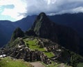 Breathtaking view of whole Machu Picchu Royalty Free Stock Photo