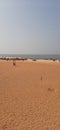 Breathtaking Views of Baga Beach, Goa\'s Coastal Jewel Royalty Free Stock Photo