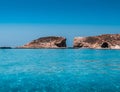 Breathtaking views of Comino Island Royalty Free Stock Photo