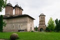 Brebu, Prahova, Romania - August 04, 2019: The Brebu Monastery situated in Brebu, Prahova Royalty Free Stock Photo