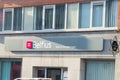 Logo and sign of Belfius Bank