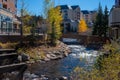 Breckenridge Colorado. Ski Resort and playground Royalty Free Stock Photo