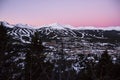 Breckenridge Ski Resort Montains Royalty Free Stock Photo