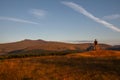 Brecon Beacons Nationalparks Wales Landscape at Sunset
