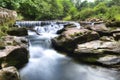 Brecon beacons waterfall Royalty Free Stock Photo