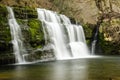 Brecon Waterfall Wales Royalty Free Stock Photo
