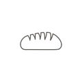 Bred vector icon. Simple element illustration from map and navigation concept. Bred vector icon. Real estate concept vector
