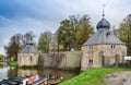 Breda, November 5th 2017: The outside of the old castle wall of