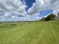 Brede Valley a stretch of Sussex countryside near Rye, and Winchelsea. Where Romney and Walland marshland extends past Winchelsea Royalty Free Stock Photo