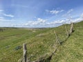 Brede Valley, Winchelsea, East Sussex, view across beautiful valley and fields Royalty Free Stock Photo