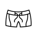 Breech fill inside vector icon which can easily modify or edit