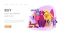 Breed club concept landing page