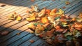 Breezy Leaves: Hyperrealistic Illustrations Of Autumn Scenes