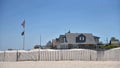 Breezy point homes queens new york oceanfront private beach Royalty Free Stock Photo