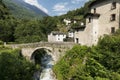 Bregaglia (Graubunden, Switzerland): old village