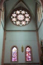 Church of the Sacred Heart. Interior Royalty Free Stock Photo