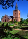Bregninge Church, Denmark Royalty Free Stock Photo