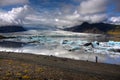 Breidarlon Glacier Lagoon Royalty Free Stock Photo