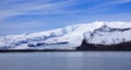 Breidarlon part of Vatnajokull glacier in east Iceland Royalty Free Stock Photo