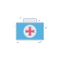 Breifcase icon design vector Royalty Free Stock Photo