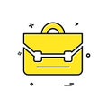 Breifcase icon design vector Royalty Free Stock Photo