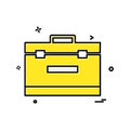 Breifcase icon design vector Royalty Free Stock Photo