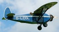 Breighton, Selby, Yorkshire, UK, May 2023. Aerobatic light aircraft, Aircraft: Comper CLA7 Swift Replica Â·